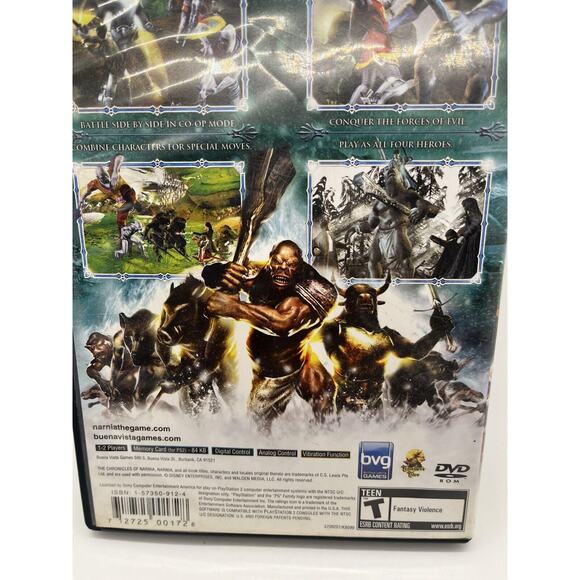 Chronicles of Narnia: The Lion, the Witch, and the Wardrobe PlayStation PS2 CIB - Picture 3 of 7